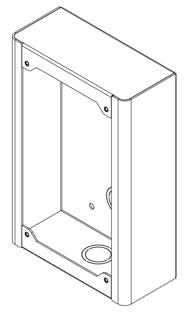 Surface mount for AOR Call Stations